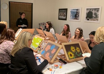 CHOCOLATE CANVAS PAINTING WORKSHOP