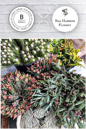 Holiday Wreath Workshop with Sag Harbor Florist